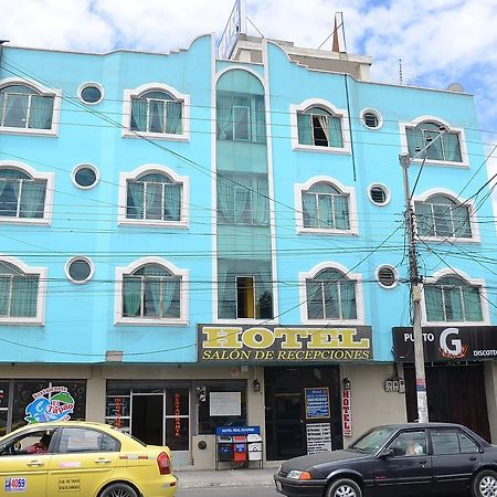 Hotel Real Madrid Riobamba Bagian luar foto