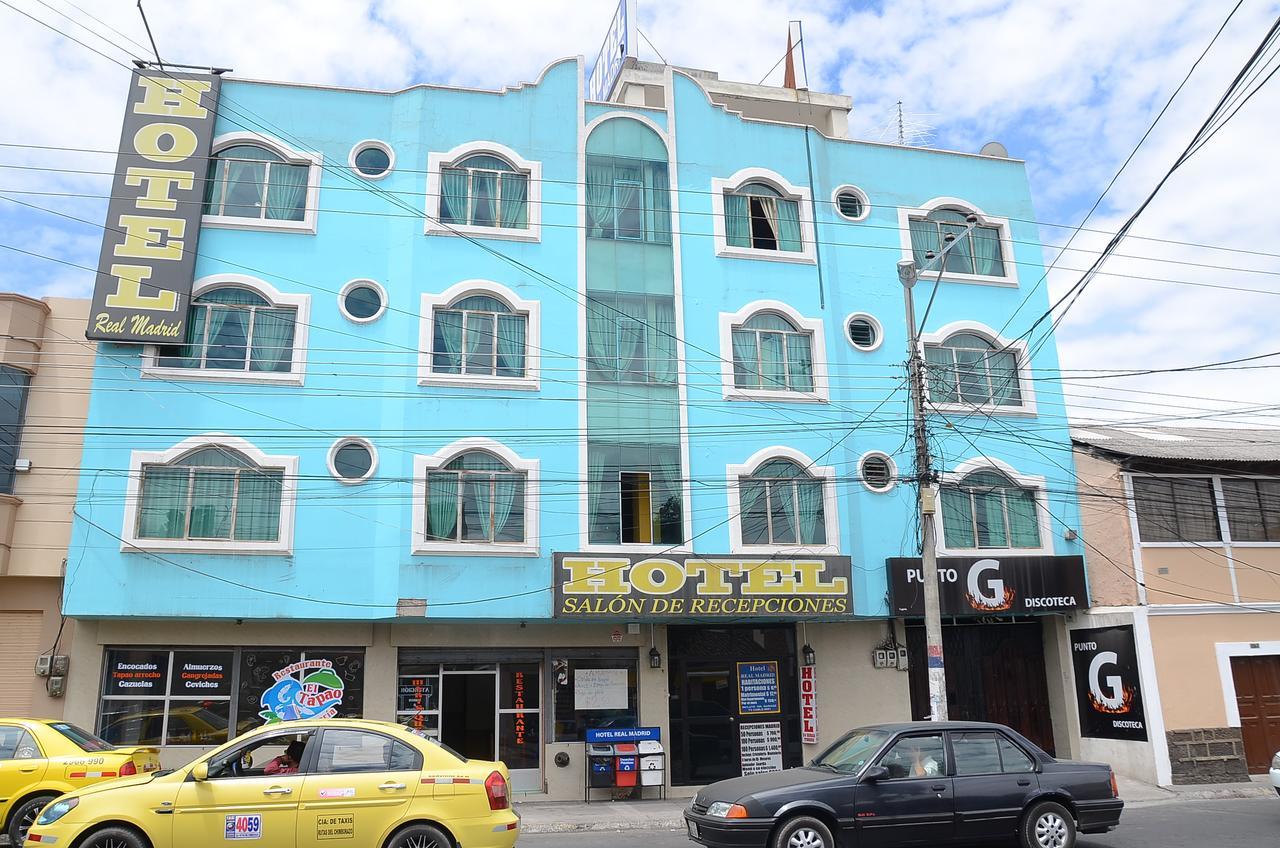 Hotel Real Madrid Riobamba Bagian luar foto
