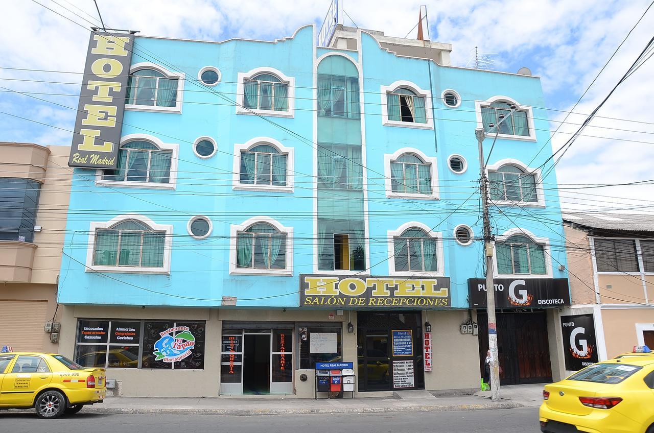 Hotel Real Madrid Riobamba Bagian luar foto